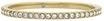 FOSSIL Damen Ring, Edelstahl, 9999 GOLD