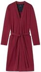 SCHIESSER Bademantel, Baumwolle, Kimono-Schnitt, f&uuml;r Herren, rot, L