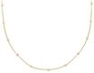 caї Damen Collier, 925er Silber, GELBGOLD