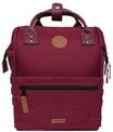 CABAÏA Daypack, Zweiwegerei&szlig;verschluss, Label, lila|rot, 99
