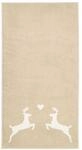 Cawö G&auml;stehandtuch, beige, 70X140