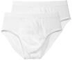 CALIDA Herren Slip im Doppelpack Natural Benefit, wei&szlig;, L