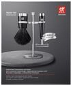 ZWILLING Rasier-Set, schwarz|silber, 99