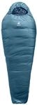 deuter Mumienschlafsack "Orbit +5&deg;", Kapuze, koppelbar, blau, 99
