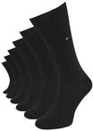TOMMY HILFIGER Socken, 6er-Pack, f&uuml;r Herren, schwarz, 47-49