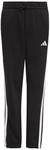 adidas Trainingshose, Gummibund, f&uuml;r Kinder, schwarz, 140