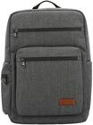 PICARD Businessrucksack, Laptopfach, Patch, f&uuml;r Herren, grau