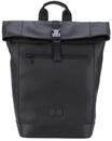 JOOP! Rucksack, Kunstleder, Laptopfach, schwarz, 99