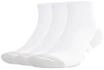 adidas Socken, 3er Pack, f&uuml;r Herren, wei&szlig;, S