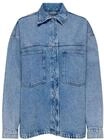 ONLY&reg; Jeanshemd, Brusttaschen, Seitenschlitze, f&uuml;r Damen, blau, XS