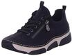 rieker Lederimitat Sneaker, schwarz, 36
