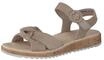 paul green Sandalen, Leder, Dornschlie&szlig;e, f&uuml;r Damen, beige, 40,5