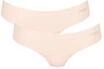 sloggi Zero Microfibre 2.0 String, 2er-Pack, nahtlos, f&uuml;r Damen, beige, XS