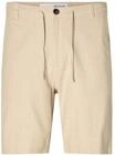 SELECTED Bermuda-Stoffhose, Regular Fit, Mid Waist, f&uuml;r Herren, blau, S