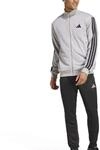adidas Trainingsanzug, Stehkragen, f&uuml;r Herren, grau, L