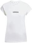 adidas Essentials T-Shirt, Baumwolle, f&uuml;r Damen, wei&szlig;, XL