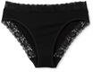 CALIDA Natural Comfort Lace Slip, Spitzen-Details, f&uuml;r Damen, schwarz, L