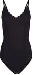 SKINY&reg; Body, herausnehmbare Pads, Bogenkante, f&uuml;r Damen, schwarz, 36