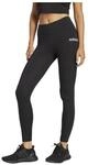 adidas Essentials Linear Leggings, Gummibund, f&uuml;r Damen, schwarz, M