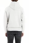 REPLAY Hoodie, Tunnelzug, f&uuml;r Herren, wei&szlig;, L