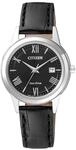 CITIZEN&reg; Damenuhr "FE1081-08E", silber/schwarz, OS