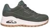 SKECHERS&reg; Sneaker "Uno Rugged Chillproof", Schn&uuml;rung, Leder, f&uuml;r Damen, gr&uuml;n, 36
