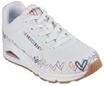 SKECHERS&reg; Uno Sneaker "Love all Around", Bel&uuml;ftungsl&ouml;cher, f&uuml;r Damen, wei&szlig;, 36