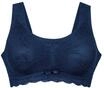 Anita Essentials Lace Bralette, Schleife, Spitze, f&uuml;r Damen, blau, XXL