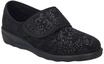 Seibel Pantoffeln "Nice 80", Klettverschluss, Keilabsatz, f&uuml;r Damen, schwarz, 36