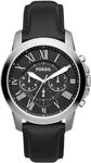 FOSSIL Herren Chronograph &bdquo;FS4812&ldquo;, SCHWARZ