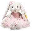Steiff Soft Cuddly Friends Kuscheltier "Hoppie Balletthase", 30 cm, rosa|grau, 99