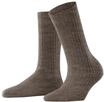 FALKE Cosy Wool Boot Socken, Wollanteil, f&uuml;r Damen, braun, 35-38