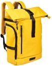 camel active Kurierrucksack, Rolltop, Rei&szlig;verschluss, Laptopfach, gelb, 99