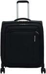 Samsonite 4-Doppelrollen-Trolley, Zweiwegerei&szlig;verschluss, schwarz, 56
