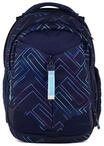 Satch Schulrucksack "Laser Match", reflektierend, Fronttasche, blau, 99