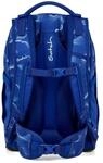 Satch Schulrucksack, Rei&szlig;verschluss, Reflektor, blau, 99