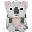 Affenzahn Kindergartenrucksack "Koala", Ziehzunge, Namensschild, grau, 99