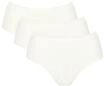 sloggi GO Daily Cotton Midislips, 3er-Pack, Elastikbund, f&uuml;r Damen, wei&szlig;, S