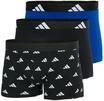 adidas Active Flex Cotton Pants, kurz, 3er-Pack, f&uuml;r Herren, blau|schwarz, S
