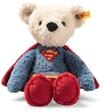 Steiff Soft Cuddly Friends Teddyb&auml;r "Superman Teddyb&auml;r", 29 cm, beige|blau|rot, 99