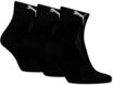 PUMA&reg; Unisex Quartersocken, 3er Pack - Cushioned Quarter 3P, Logo, einfarbig,