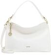 SURI FREY Schultertasche, Echtleder-Optik, Rei&szlig;verschluss, f&uuml;r Damen, wei&szlig;