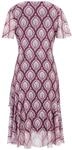 CARTOON Volantkleid, Knielang, f&uuml;r Damen, lila, 34