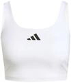 adidas Sport-BH Training Essentials, schnelltrocknend, f&uuml;r Damen, wei&szlig;, L