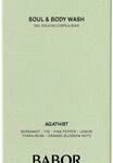 BABOR Soul & Body Wash Agathist, transparent