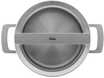 Fissler Bratentopf, silber, 24 CM