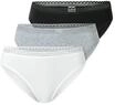SCHIESSER Rio Slip 3er Pack 95/5 Modern Cotton, mehrfarbig, 36