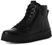 Tamaris Sneaker, Leder, Ziern&auml;hte, f&uuml;r Damen, schwarz, 37