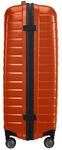 Samsonite 4-Doppelrollen-Trolley, Hartschale, TSA-Kombinationsschloss, orange,...