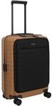 TITAN Trolley S mit Vortasche, 4-Doppelrollen, TSA-Kombinationsschloss, orange, 55